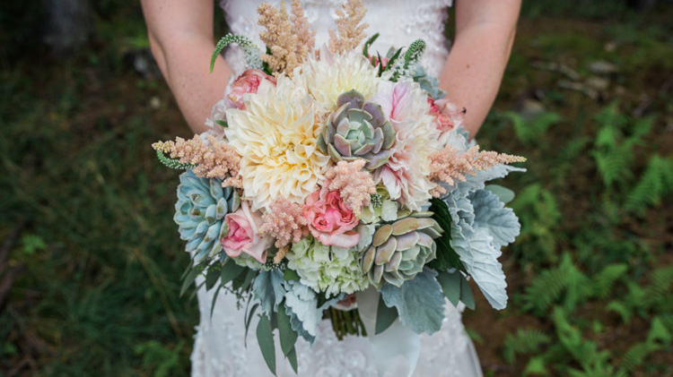 Bride's Bouquet of Flowers