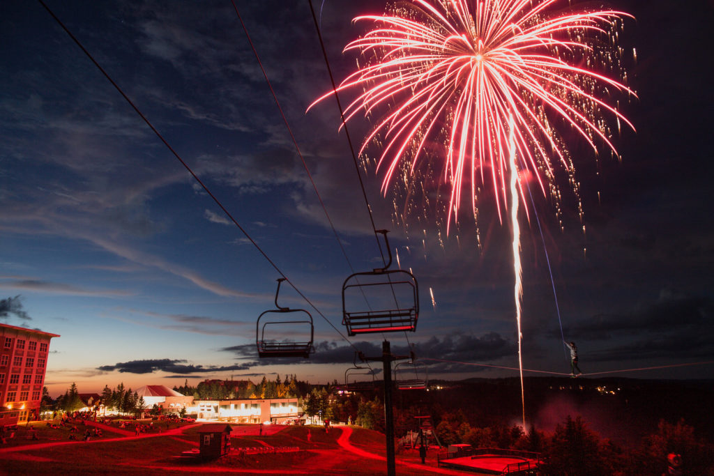Fireworks at Snowshoe Mountain Resort
