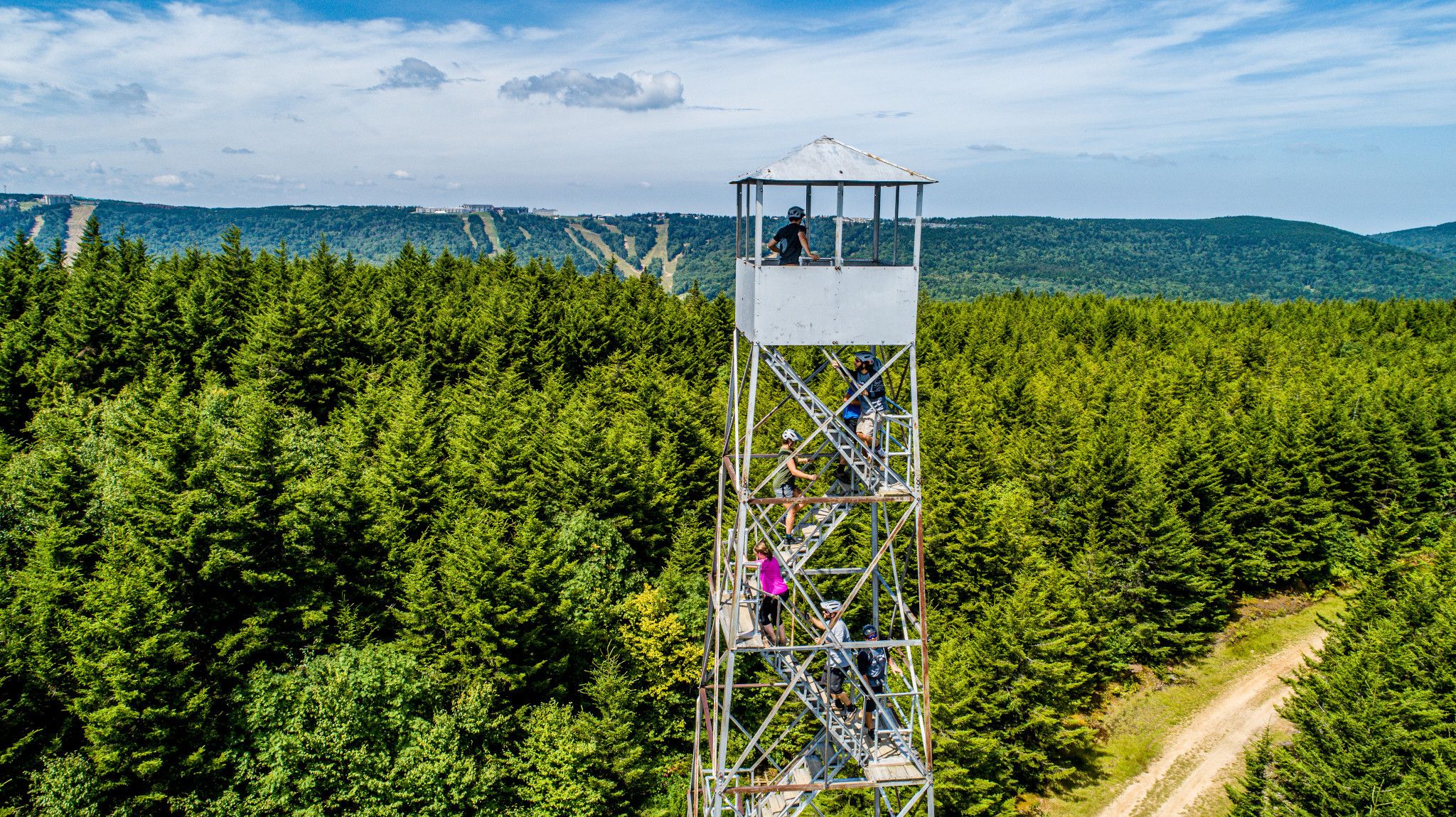 The Snowshoe Fire Tower