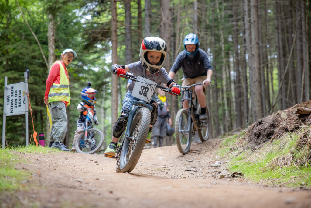 Kids race  at Snowshoe Mountain - Summer Events 2022