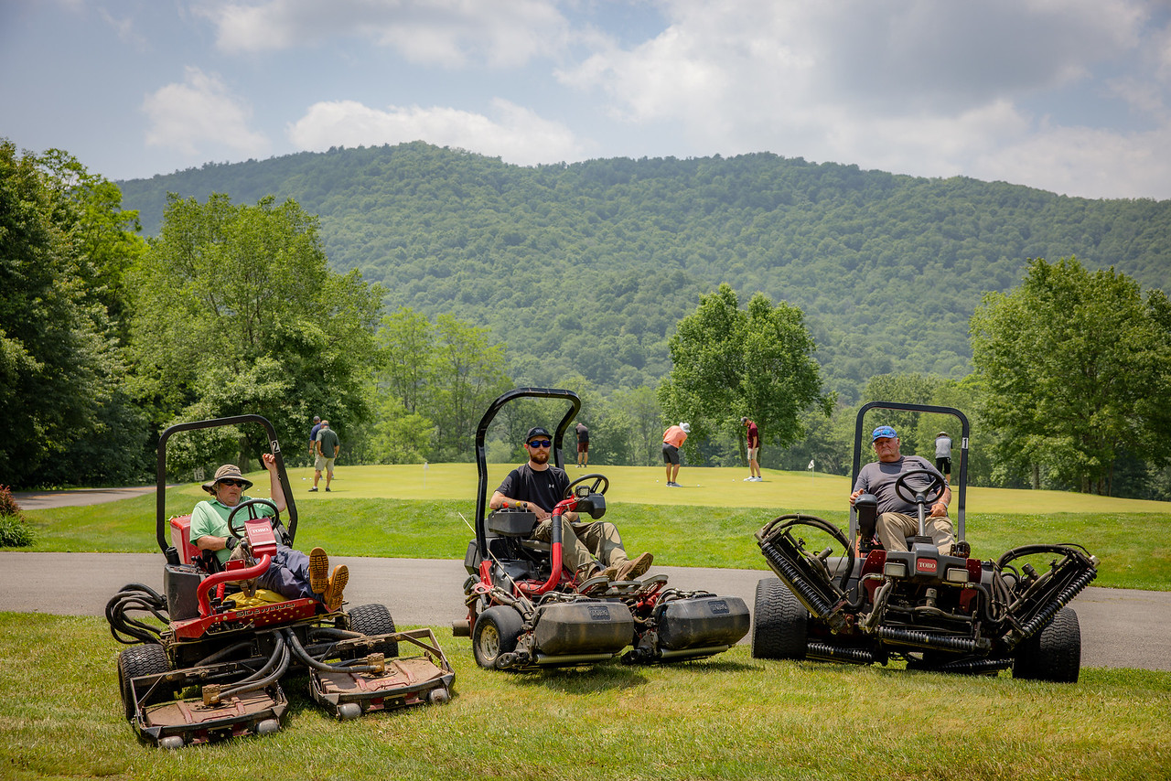 The Grounds Keepers at The Raven Golf Club at Snowshoe Mountain
