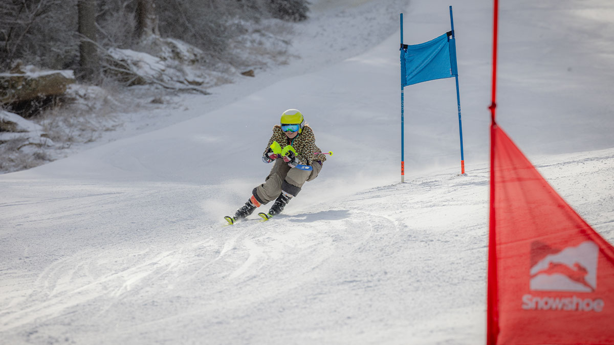 Dual Slalom Race at Snowshoe Mountain