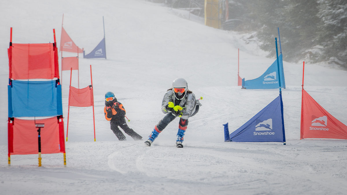 Dual Slalom Race at Snowshoe Mountain