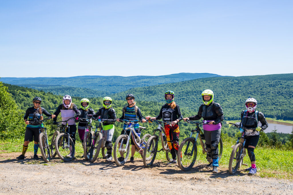 Women Mountain Bikers